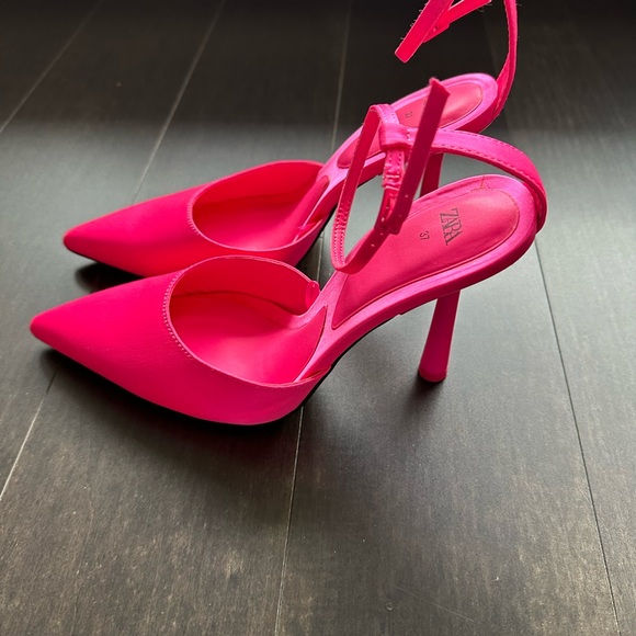 Zara Barbie pink heels - Picture 4 of 6